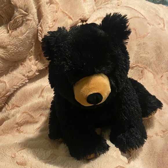Warmies black bear sooo cute & soft - Picture 2 of 4